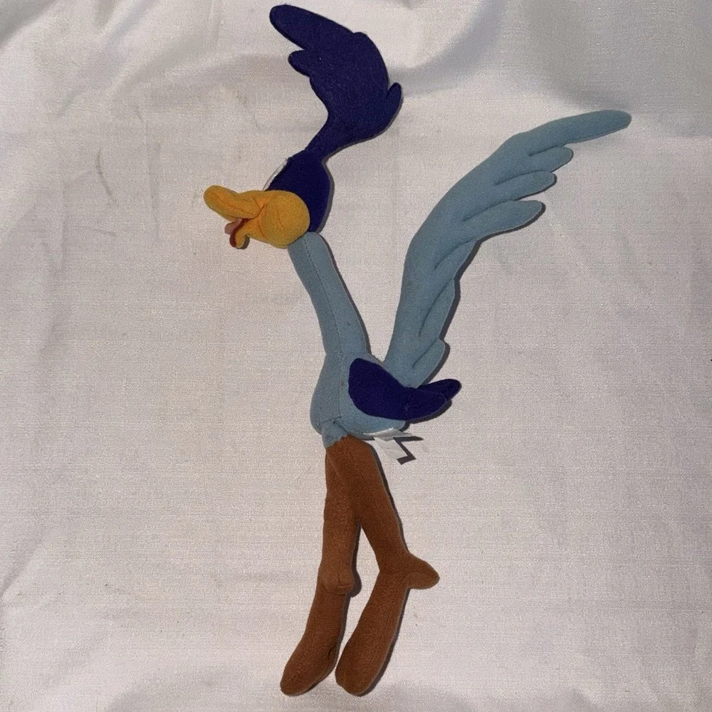 1994 Road Runner Plush Stuffed Toy Vintage Applause Looney Tunes Coyote